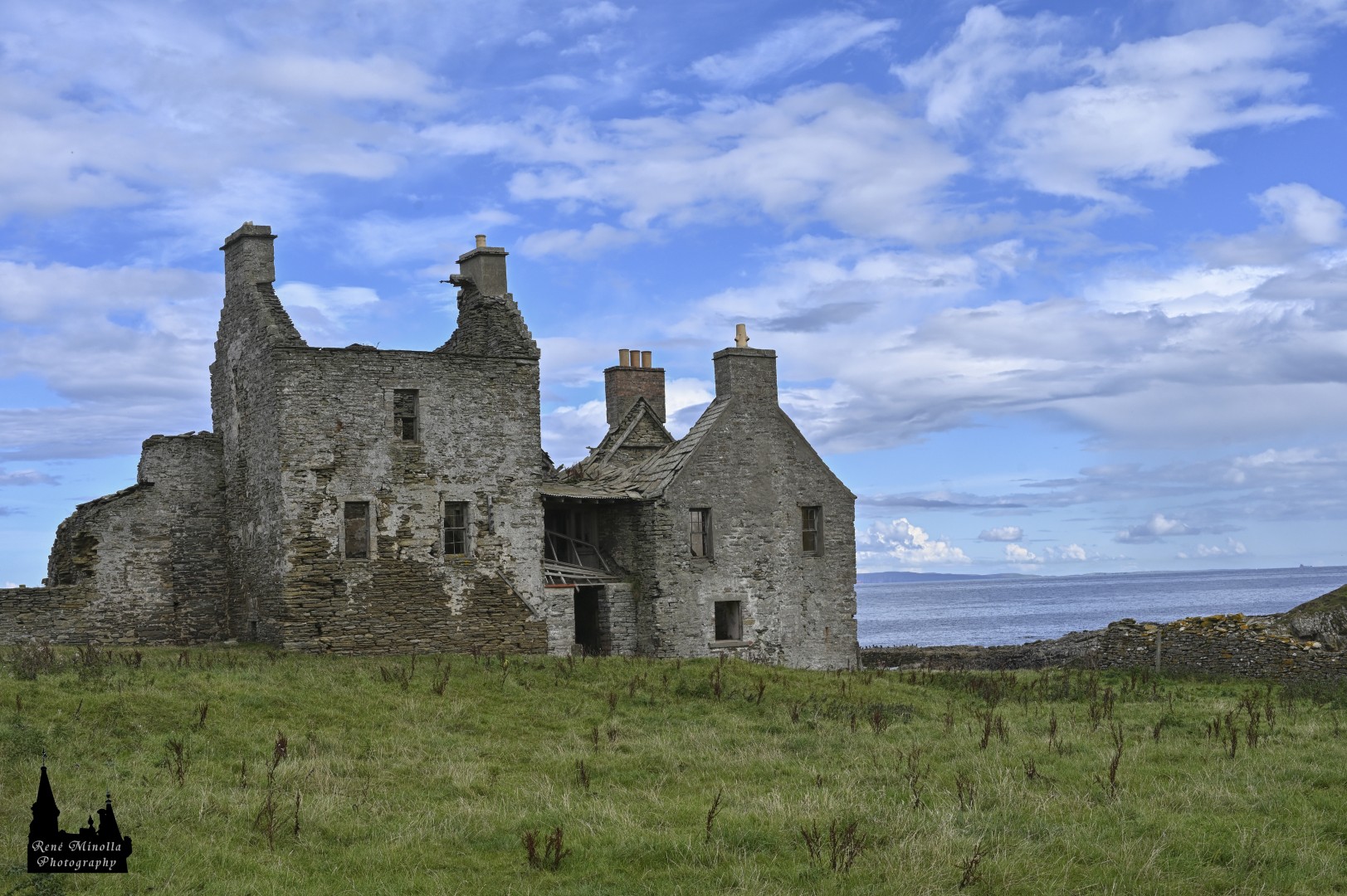 Brims Castle, Thurso, Schottland